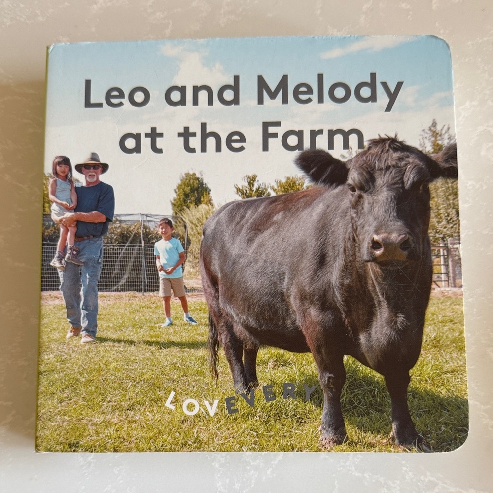Lovevery ‘Leo and Melody at the Farm’ Interactive Board Book